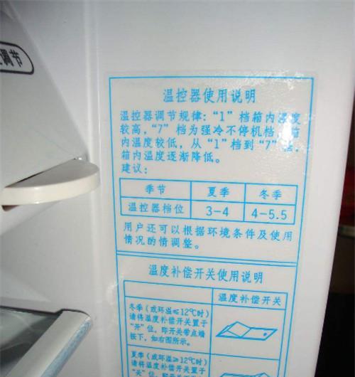 夏天冰箱温度调节技巧（掌握正确的温度设定）